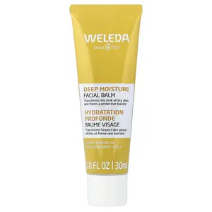 Weleda Deep Moisture Facial Balm, Sweet Almond Oil and Beeswax , 1 fl oz (30 ml)