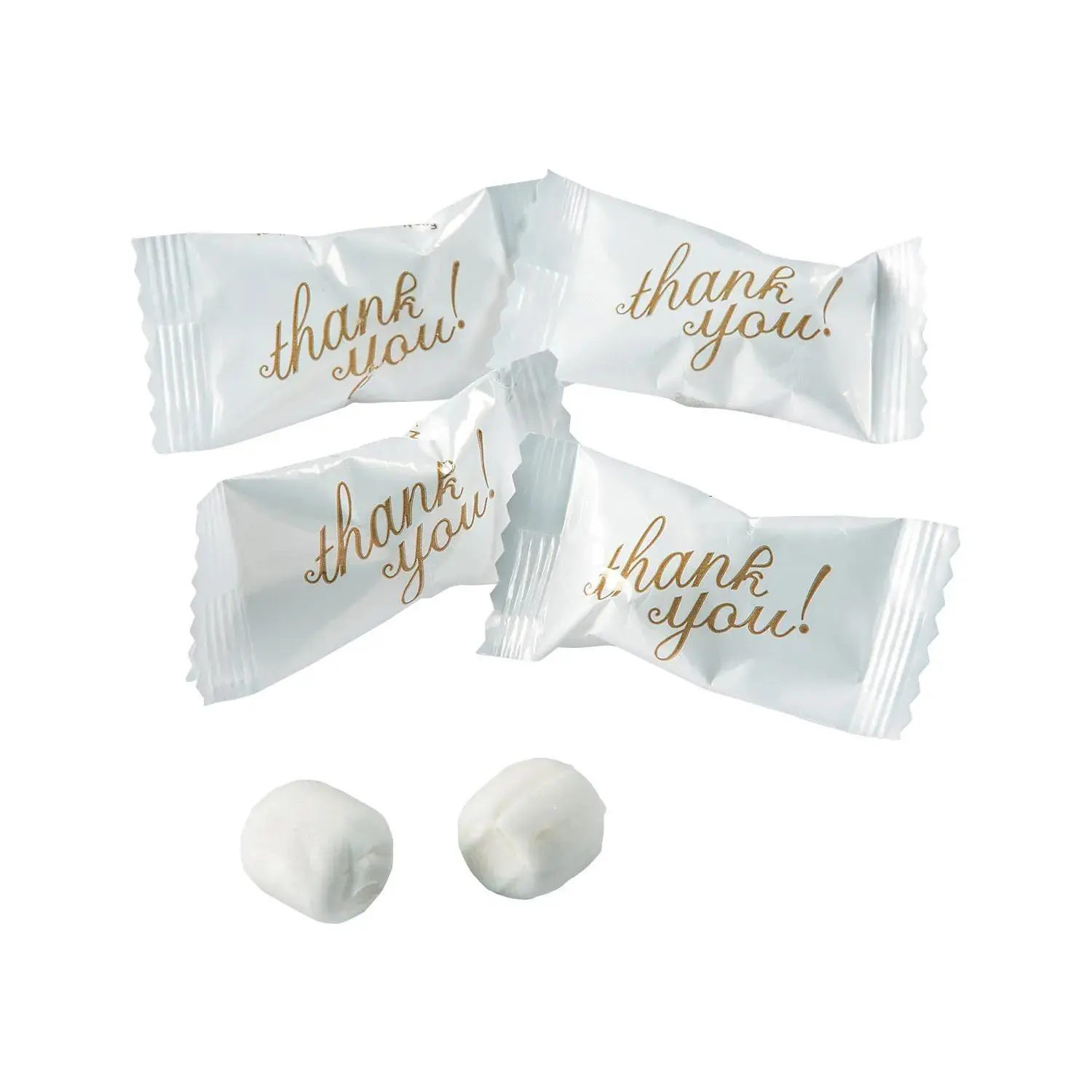 14 oz. Gold Thank You Gratitude Buttermints - 108 Pc. 14 oz. Gold Thank You Gratitude Buttermints - 108 Pc.