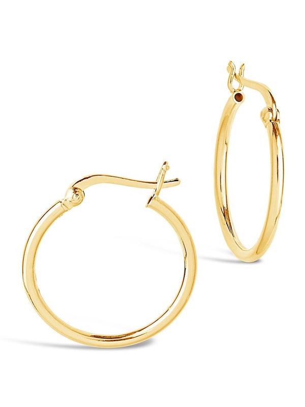Sterling Silver Hoop Earrings