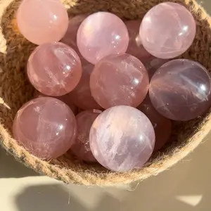 AAA Grade Rose Quartz Sphere (1 Sphere)