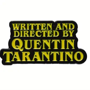 Movie lovers enamel pin