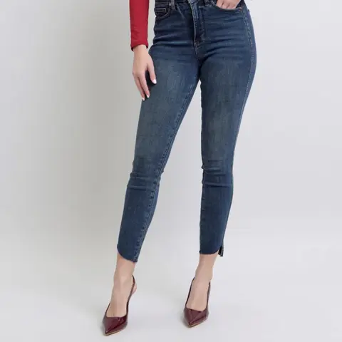 LISA JUDY BLUE HIGH WAISTED TUMMY SUPPORT SKINNY JEAN