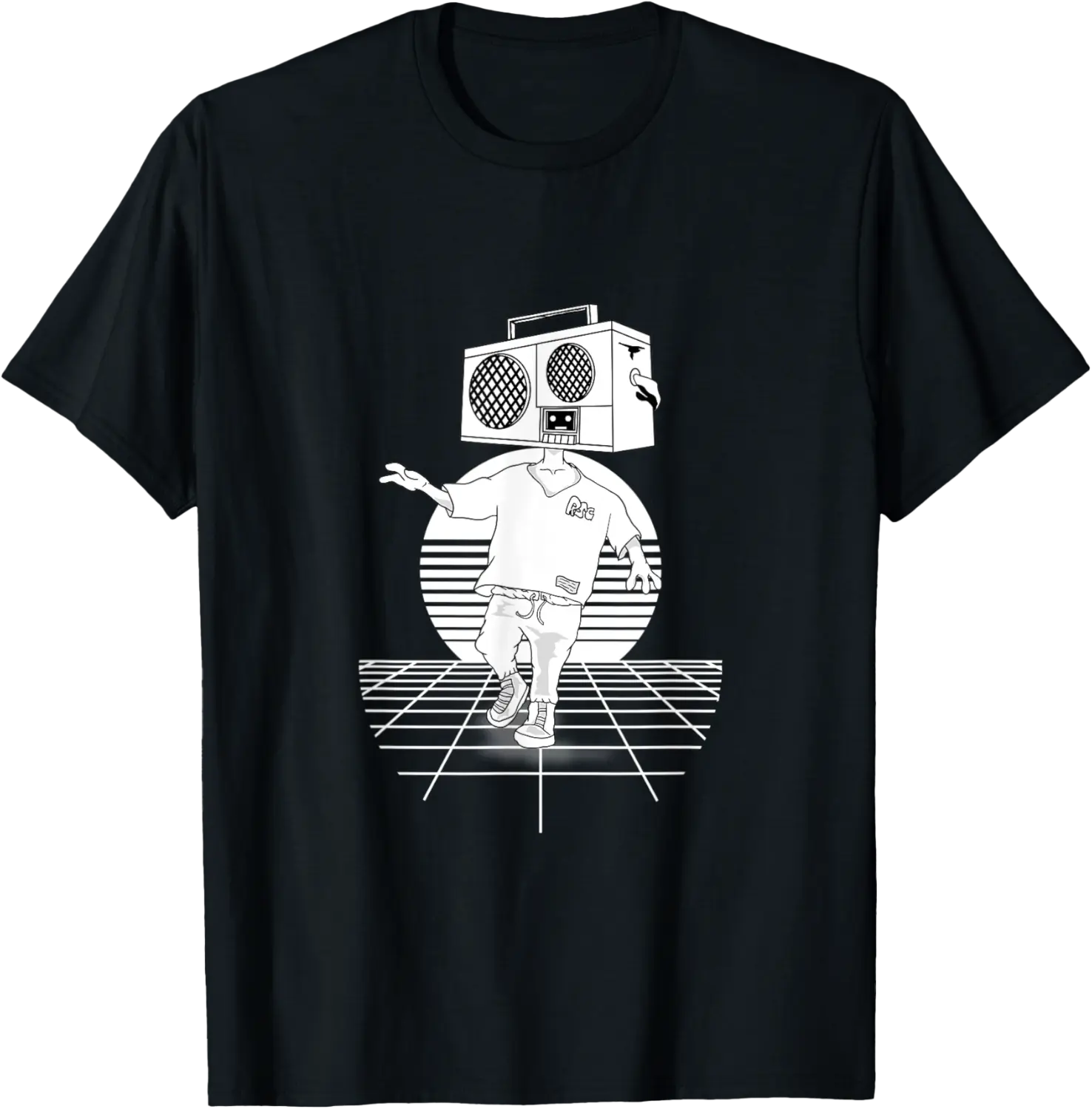 Vintage Radio Head Punk Retro inspired T-Shirt - Andrewzhang Shop 52B08WYJQ9K6