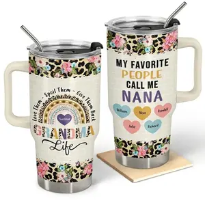 My Favorite People Call Me - Gift For Grandma - Personalized Tumbler