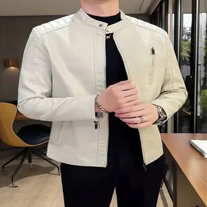 Men'S Pilot Bomber Jacket from Shule Water OBM, Featuring Zippers, a Baseball Collar, And Windproof Design for Outdoor Wear in Spring And Autumn, Suitable for Daily Casual Outfits.