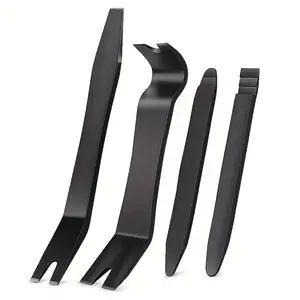 4-Piece Professional Car Interior Trim Removal Tool Kit, Scratch-Resistant Plastic Pry Bars, Durable PP Material for Door Panel Clips & Fasteners, Car Repair Tool