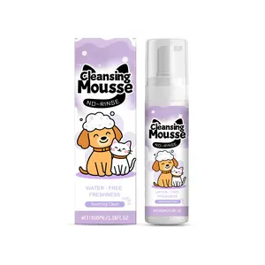 Pet All-Purpose Shampoo for Cats and Dogs - Convenient, Odor-Removing, Clean Hair Shampoo for Cats and Dogs without Rinse