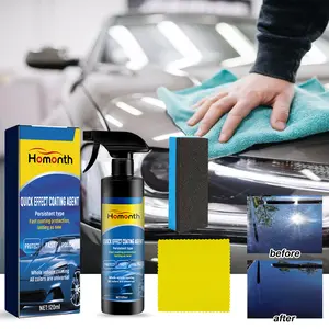 Homonth Quick Effect Coating Agent for Car Paint Renovation Brightening Multi-Functional Dust Removal Cleaning Crystal Coating with Tetrafluoroethylene