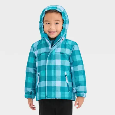 Plaid Jacket Cat And Jack Winter Coat Cat And Jack Toddler Boy