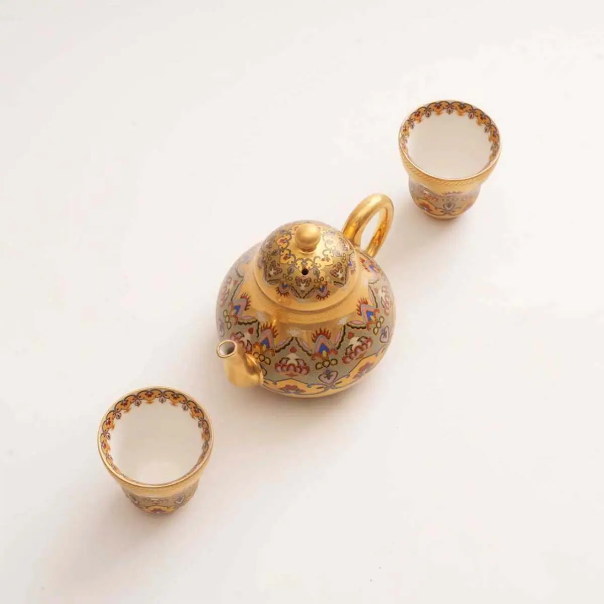 Dunhuang Gilded Teapot Set
