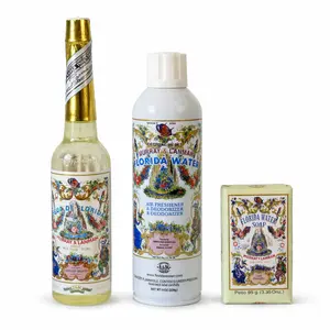 Murray & Lanman Sacred Agua de Florida from Peru - Authentic Spiritual Elixir for Rituals, Meditation & Enlightenment - Includes Free 1oz Spray Bottle