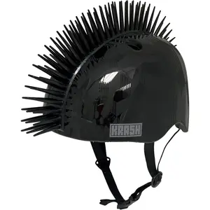 Krash Cube Hurt Hawk Helmet, Youth 8+ Years, Black, One Size