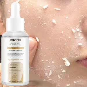 Rozino Rice Water Niacinamide Scrub Gel 30ML, Exfoliating & Brightening, Multi-Effect Nourishing, Suitable for All Skin Types, Daily Face Care