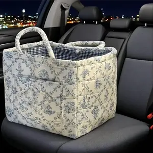 2026Car Storage Basket Organizer Mult，Interior Accessories Durable Space-Saving Design for Vehicles Car Accessory Washable Hygienic Daily Use ,woven design room organization product ,fresh style,daily use item,car storage organizer,bedroom use-Easter Gift