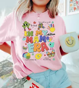 In My Autism Mama Era Shirt, Autism Mama Shirt, Autism Awareness Shirt, Autism Mom Shirt Casual Comfort