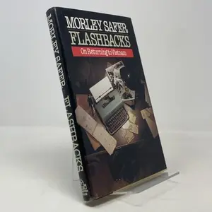 USED Book - Flashbacks: On Returning to Vietnam by Morley Safer (Hardcover) - english