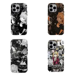 Death Note Misa Amane Two-In-One Film Case - Durable, Shock-Absorbing, and Trendy Protection - for iPhone17 16, 15, 14, 13, 12 Plus, Pro, Max, and Samsung S25-22 Perfect Birthday Gift for Friends