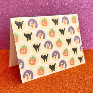 Halloween Cookie Greeting Card