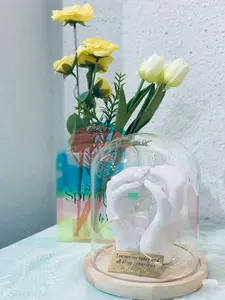 Dowmoo - Handmade Casting Kit - Couple's Interactive Toy - DIY Hand-in-Hand Shape - Romantic Decorative Dual-Use