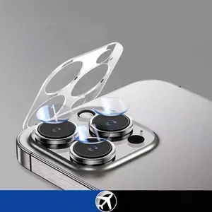 Lens Protector, 1 Count Mobile Phone Lens Protector, Camera Sticker, Rear Film Cover, Phone Accessories Compatible with iPhone 16 15 14 13 Pro Max