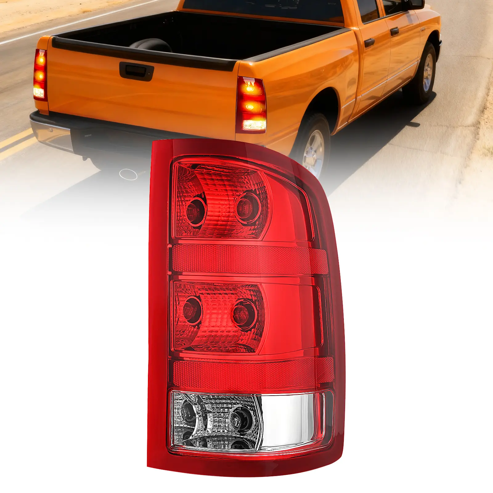 Nilight OE-Style Passenger-Side Taillight Assembly - DOT Certified, High-Impact, Plug-In Fit Rear Lamp Replacement for 2007-2013 GMC Sierra 1500,2500HD,3500HD, Easy-Install, Corrosion-Resistant, Silicon-Sealed Auto Parts & Vehicle Accessories