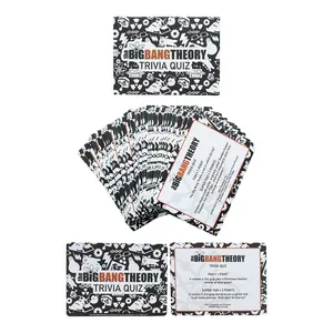 Big Bang Theory Challenge Cards