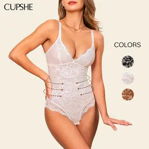 CUPSHE Light Compression Adjustable Straps Shapewear Bodysuit Faja Waist Trainer Body Shape SpringStatements Womenswear #SummerVibes