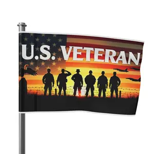 U.S. Veteran Flag: Military Tribute, USA Home Decor