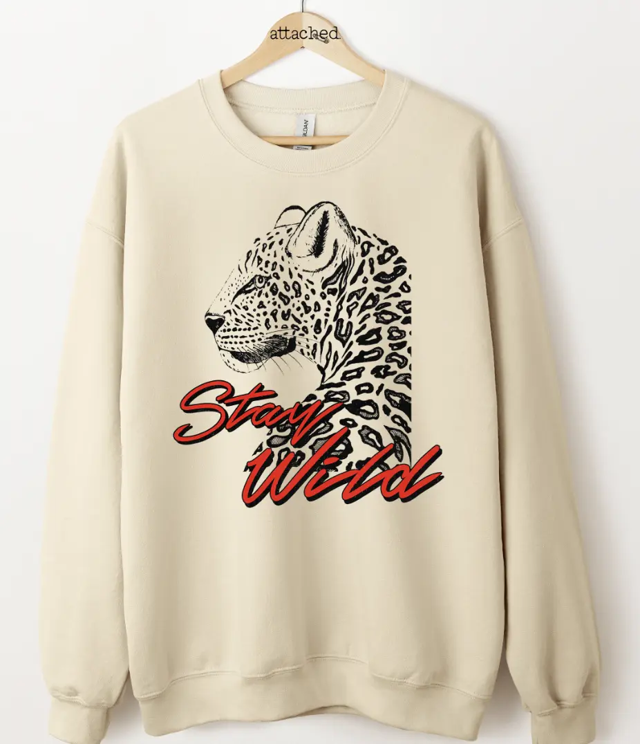 Stay Wild Graphic Top