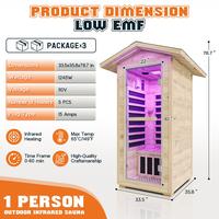 33.5"x35.8"x78.7" For 1 Person