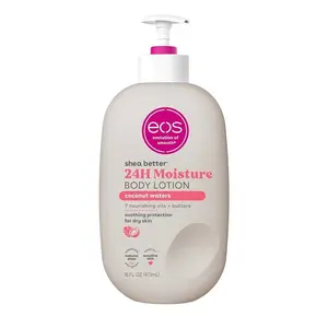 eos Shea Better Body Lotion - Coconut Waters, 24-Hour Moisture, Lightweight & Non-Greasy, Vegan, 16 fl oz - Body Care Skin Care Nourishing Smooth