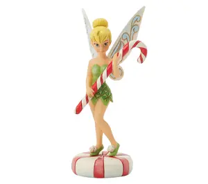 Jim Shore Disney Traditions Tinker Bell Candy Cane 5.5in H