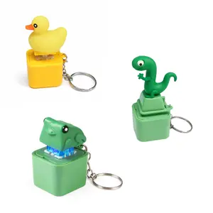 Lizard, Frog, & Duck — Rechargeable LED Color-Changing Sound Toys | A Festive Gift for Kids and Adults Alike