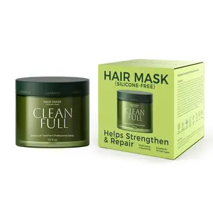 CLEANFULL Hair Treatment Deep Repair Keratin Hair Mask, Silicone Free Gentle Deep Conditioning Treatment for Hair & Scalp Care, for Dry Damaged Hair, Detangle Smoothing Hydration Heat Protectant for All Hair Types Moisturize tiktokshopmemorialday