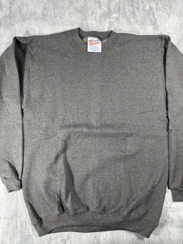 Hanes Heavyweight Gray Sweatshirt