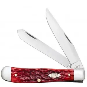 Case 31950 Dark Red Bone Trapper