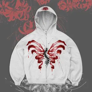 Tokyo Ghoul Zip Hoodie, Tokyo Ghoul Oversized Hoodie, Anime Graphic, Oversized Shirt, Vintage Manga Streetwear
