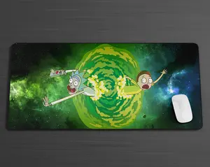 Rick and Morty Portal Mouse Pad | Anime Mouse Pad Store