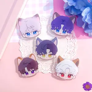 NEW Love and Deepspace Kitty Cat Butler Cute Phone Grip | Xavier Rafayel Sylus Zayne Caleb, Bookish Accessories | Phone Holder | Magnetic Phone Case Grip