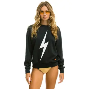 BOLT CREW SWEATSHIRT - CHARCOAL