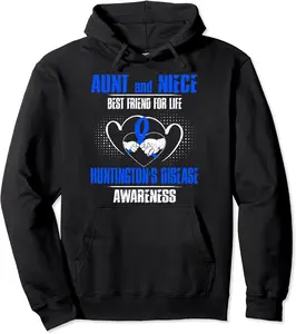 AUNT AND NIECE BEST FRIEND OF LIFE HUNTINGTON'S DISEASE Pullover Hoodie - Dirkschm Shop 39B0BVRJYW6Y