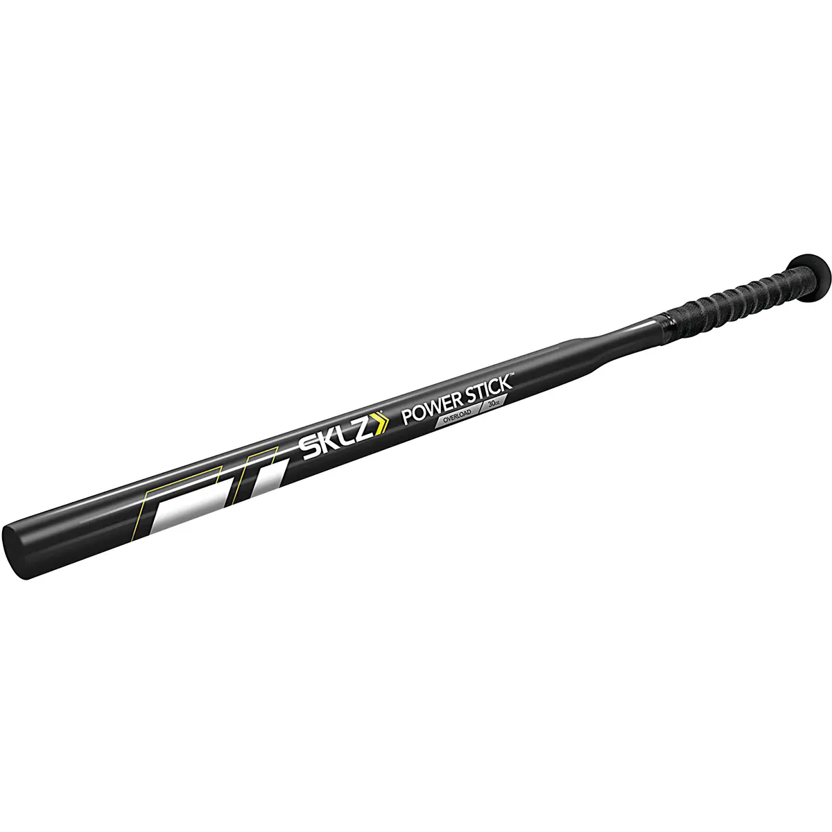 SKLZ Power Stick Overload Strength Training Bat - Black, 30 Inches, 30 Oz., Baseball Training Equipment for Better Bat Speed and Developing Strength