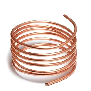 9m Roll T2 Copper Wire, DIY Craft Round Copper Wire, Plant Shaping Wire, Professional Electrical Wiring, Suitable for Bonsai Sculpting