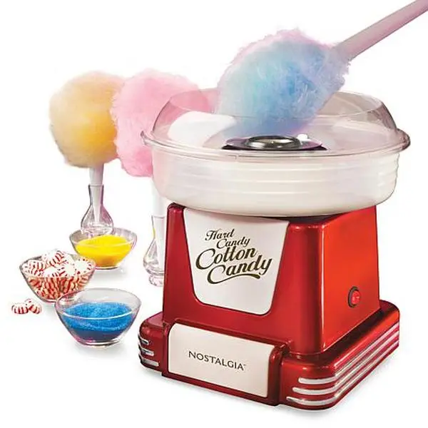 Nostalgia Retro Hard and Sugar-Free Candy Cotton Candy Maker Nostalgia Retro Hard and Sugar-Free Candy Cotton Candy Maker