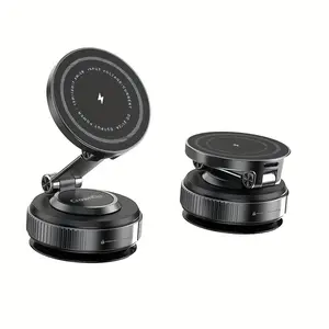 360° Rotatable Vacuum Suction Car Phone Holder - Powerful suction, safe and stable, suitable for various mobile phones, enhancing driving experience. Car phone holder, dashboard holder, magnetic charging car phone holder.
