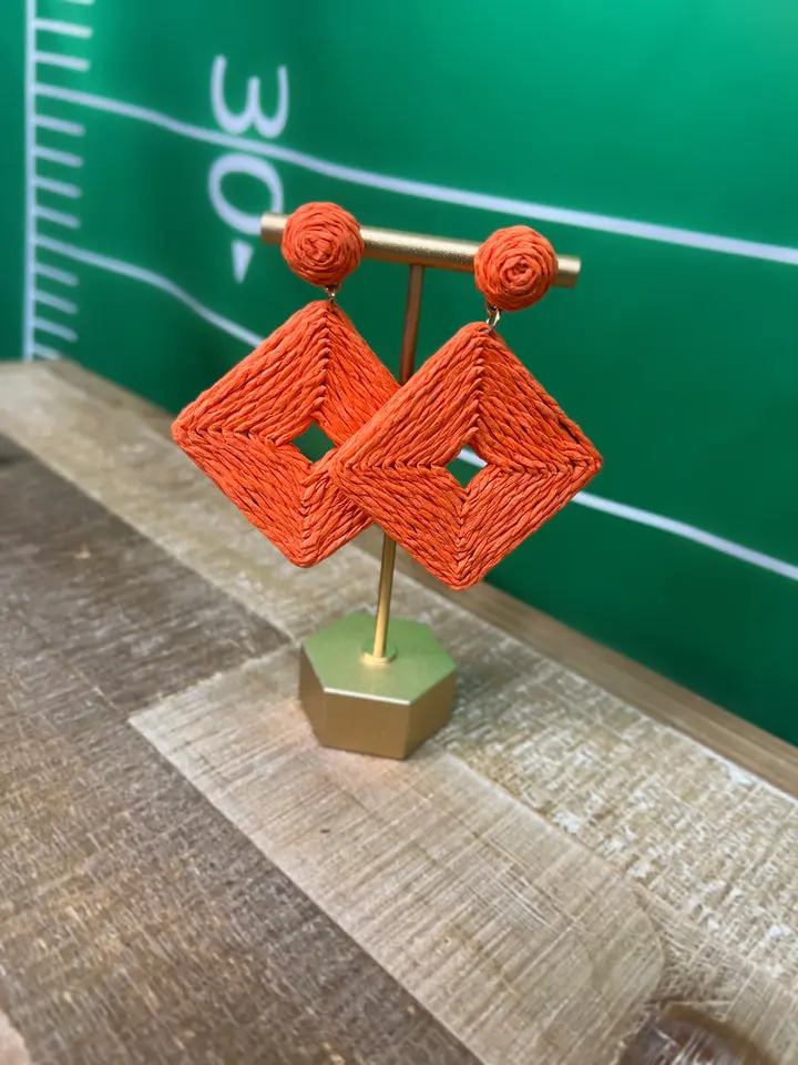 Toomer’s Corner Earring | Orange