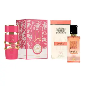 (2pc Bundle Pack) Ana Abiyedh Coral 2oz + Yara Candy 3.4oz Perfume EDP by Lattafa