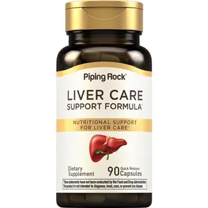 Piping Rock Liver Cleanse Complex | 90 Capsules | Liver Care Support Formula | Non-GMO, Gluten Free Supplement