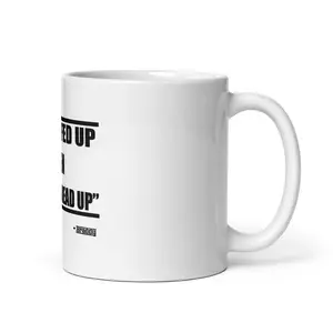 GBU White Glossy Mug