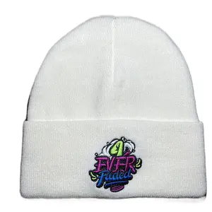 4EverFaded White Beanie
